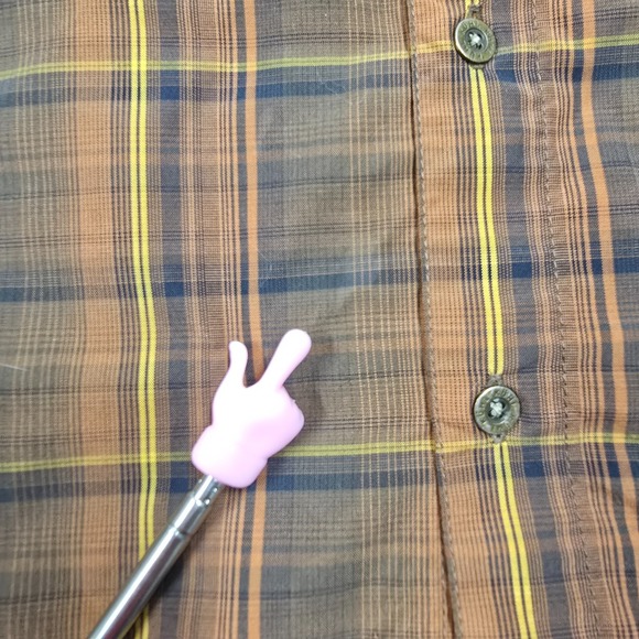 Kuhl Men Plaid Button Up‎ Shirt Size Medium Outdoor Hiking Travel Adventure - Picture 3 of 11